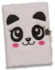 Opakowanie Pamiętnik z kłódką Panda