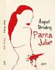 Panna Julie. Autor: Strindberg August. Dadada.pl Okładka książki Panna Julie