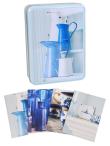 Opakowanie Papeteria w metalowej puszce Blue&White Living