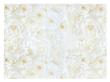 Opakowanie Papier do pakowania LUX białe kwiaty 100x70