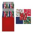 Opakowanie Papier prezentowy Christmas 200x70cm mix (50szt)