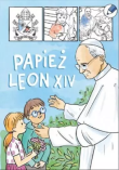 Okładka książki Papież Leon XIV - kolorowanka