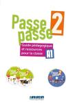 Okładka książki Passe-Passe 2 A1.2 przewodnik metod. + 2CD + DVD