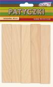 Opakowanie Patyczki drewniane naturalne 110x18x1,6 mm 40szt