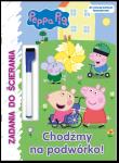Peppa Pig. Zadania do ścierania. Chodźmy na podwórko!. Autor: null null. Dadada.pl Okładka książki Peppa Pig. Zadania do ścierania. Chodźmy na podwórko!