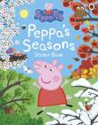 Okładka książki Peppa's Seasons Sticker Book. Peppa Pig wer. angielska