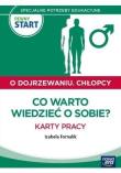 Okładka książki Pewny start. O dojrzewaniu. Chłopcy. Co to jest...