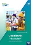 Pewny start. Poziom F. Codziennik. Funkcjonowanie 1. Autor:   Praca zbiorowa. Dadada.pl Okładka książki Pewny start. Poziom F. Codziennik. Funkcjonowanie 1