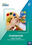 Pewny start. Poziom F. Codziennik. Kreatywność. Autor:   Praca zbiorowa. Dadada.pl Okładka książki Pewny start. Poziom F. Codziennik. Kreatywność
