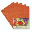 Opakowanie Pianka brokatowa A4 Eva pomar. biodegrad. 5szt