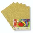 Opakowanie Pianka brokatowa A4 Eva złota biodegrad. 5szt