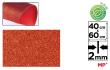 Opakowanie Pianka EVA dekoracyjna brokat 40x60cm czerwona