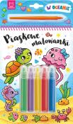 Okładka książki Piaskowe malowanki. W oceanie