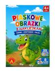 Opakowanie Piaskowe malowanki z naklejkami - Dinozaur ALEX
