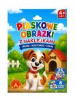 Opakowanie Piaskowe malowanki z naklejkami - Pies ALEX
