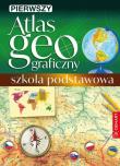 Pierwszy atlas geograficzny. Szkoła podstawowa. Autor: Opracowanie zbiorowe. Dadada.pl Okładka książki Pierwszy atlas geograficzny. Szkoła podstawowa