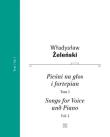 Okładka książki Pieśni na głos i fortepian T.1