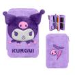 Piórnik 2-dwukomorowy z wyposażeniem pluszowy Kuromi KU00030. Wydawca: Kids Euroswan. Dadada.pl Opakowanie Piórnik 2-dwukomorowy z wyposażeniem pluszowy Kuromi KU00030