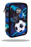 Opakowanie Piórnik podwójny z wyposażeniem Coolpack Jumper 2 Football Navy