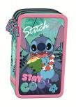 Opakowanie Piórnik potrójny z wyposażeniem Stitch Stay cool