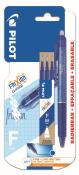 Pióro kulkowe Frixion Clicker Pilot 0,5 niebieskie +wkłady x3 blister. Wydawca: Pilot. Dadada.pl Opakowanie Pióro kulkowe Frixion Clicker Pilot 0,5 niebieskie +wkłady x3 blister