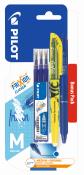 Pióro kulkowe Frixion Clicker Pilot granatowe + wkład granatowy x3 + zakreślacz żółty x1 blister. Wydawca: Pilot. Dadada.pl Opakowanie Pióro kulkowe Frixion Clicker Pilot granatowe + wkład granatowy x3 + zakreślacz żółty x1 blister