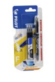 Pióro kulkowe Frixion Pilot 0,5 czarne+ 3x wkłady blister. Wydawca: Pilot. Dadada.pl Opakowanie Pióro kulkowe Frixion Pilot 0,5 czarne+ 3x wkłady blister