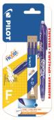Pióro kulkowe Frixion Pilot 0,5 niebieskie+ 3x wkłady blister. Wydawca: Pilot. Dadada.pl Opakowanie Pióro kulkowe Frixion Pilot 0,5 niebieskie+ 3x wkłady blister