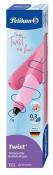 Opakowanie Pióro kulkowe Twist Berry Pink 0,3mm PELIKAN