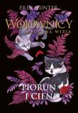 Piorun i Cień Wojownicy Mroczna wizja tom 2. Autor: Erin Hunter. Dadada.pl Okładka książki Piorun i Cień Wojownicy Mroczna wizja tom 2