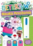Piszę i zmazuję detektyw nauka mnożenia. Autor:   Praca zbiorowa. Dadada.pl Okładka książki Piszę i zmazuję detektyw nauka mnożenia
