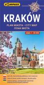 Plan miasta - Kraków 1:20 000 w.2022. Autor:   Praca zbiorowa. Dadada.pl Okładka książki Plan miasta - Kraków 1:20 000 w.2022