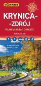 Plan miasta - Krynica-Zdrój 1:17 500. Wydawca: Compass. Dadada.pl Opakowanie Plan miasta - Krynica-Zdrój 1:17 500
