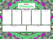Opakowanie Planner magnetyczny z mozaiką diamentową Mandala