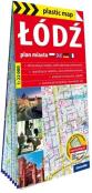 Okładka książki Plastic map Łódź 1:22 000 plan miasta