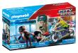 Opakowanie Playmobil Policyjny motor Pościg za przestępcą 70572