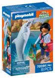 Opakowanie Playmobil Zoo: Delfin i odwiedzający 72091