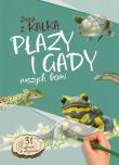 Płazy i gady naszych lasów. Zeszyt z kalką. Autor: Katarzyna Kopiec-Sekieta. Dadada.pl Okładka książki Płazy i gady naszych lasów. Zeszyt z kalką