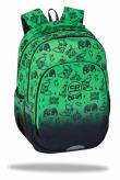Opakowanie Plecak szkolny Coolpack Prime Pro Game Over Gradient Green