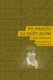 Okładka książki Po prostu za dużo słów