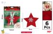 Opakowanie Podkładka na sztuśce świąteczna - gwiazdka