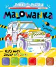 Pojazdy. Farbki i pędzelek. Autor: Podgórska Anna. Dadada.pl Okładka książki Pojazdy. Farbki i pędzelek