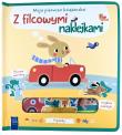 Okładka książki Pojazdy. Moja pierwsza książeczka z filcowymi naklejkami