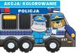Okładka książki Policja. Akcja: kolorowanie!
