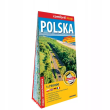 Polska laminowana mapa samochodowa 1:750 000. Autor:   Praca zbiorowa. Dadada.pl Okładka książki Polska laminowana mapa samochodowa 1:750 000