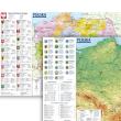 Okładka książki Polska mapa ogólnogeo. i administr. 1:1 400 000 B2