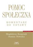Okładka książki Pomoc społeczna. Komentarz do ustawy