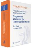 Okładka książki Postępowanie administracyjne i...