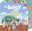 Okładka książki Poznaj rodzinę Blue. Bluey. Książka z registrami