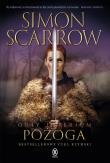 Pożoga. Orły Imperium. Tom 22. Autor: Simon Scarrow. Dadada.pl Okładka książki Pożoga. Orły Imperium. Tom 22